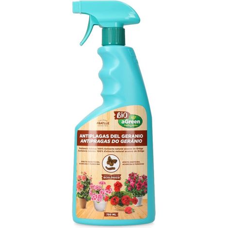 Pulvérisateur Anti-Insectes Géranium 750 ml - Efficace et Pratique