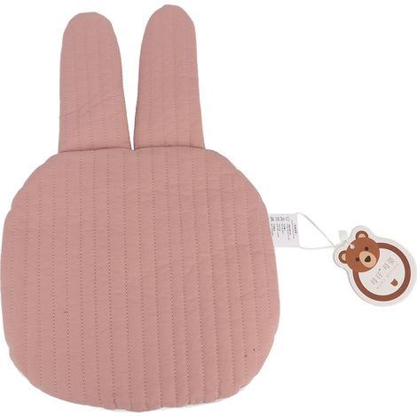 Oreiller de sommeil bébé 39 cm coton forme lapin respirant doux portable coussin d'allaitement enfant cartoon (1/5)