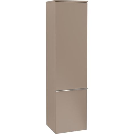 Venticello, Mobili da bagno, 404 x 1546 x 372 mm, modello sospeso, In legno Grigio Lucido