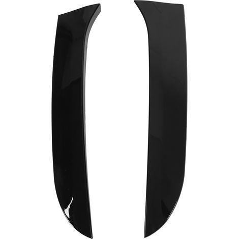 Paire de spoilers latéraux lunette arrière noir brillant, aileron de toit pièce tuning remplacement pour MK6 Variant Wagon 2008-2013 (1/5)