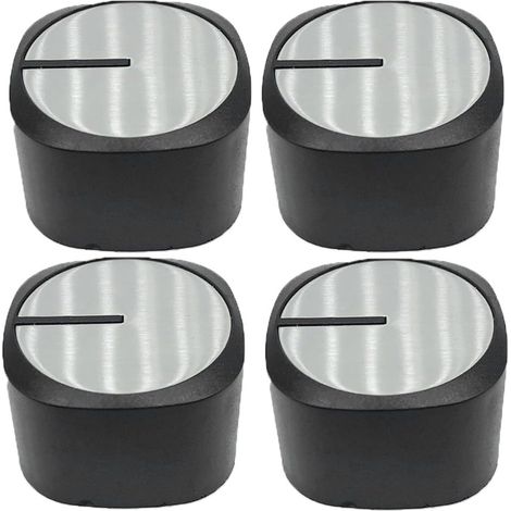 Stück Kochfeldknöpfe, Universal-Bedienknöpfe, Herdknöpfe, Gaskochfeldknöpfe, für fast alle Herde, Kochfelder, Backöfen, Gasherde (6 mm)