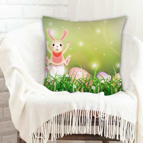 Housse de coussin sans coussin lavable pour petite amie petit ami la saint-valentin (1/5)