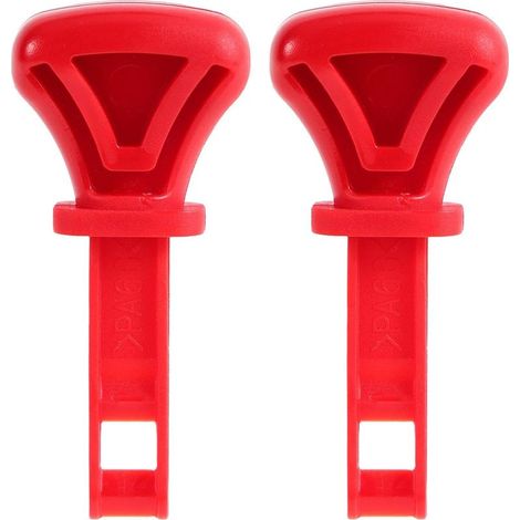 2pcs Clés de Démarrage pour Souffleuse à Neige, Clés 951-10630 pour Craftsman Toro Cub Cadet Ariens MTD Chasse-Neige Remplace Accessoires Rechange 731-05632 751-10630 et 07500111 (Rouge) (1/5)