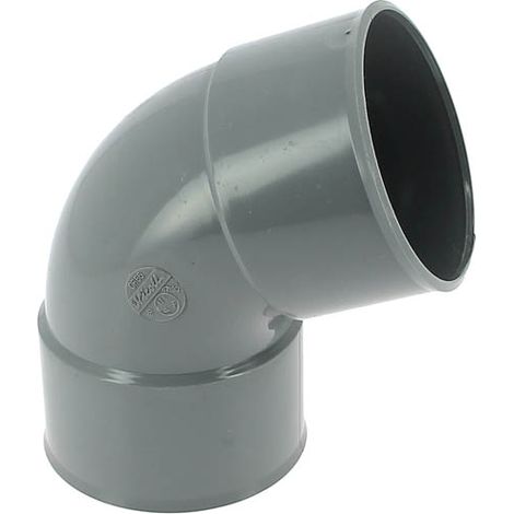 NICOLL Coude 67°30 PVC évacuation  Femelle Femelle Ø80