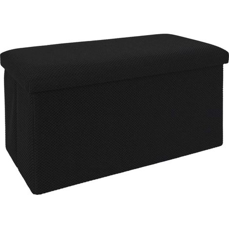 Banquette Coffre Pliable "Atome" 76cm Noir
