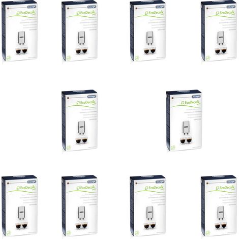 Ersatzteil - Set von 10 EcoDecalk mini 100ml -  - DELONGHI, SIMAC