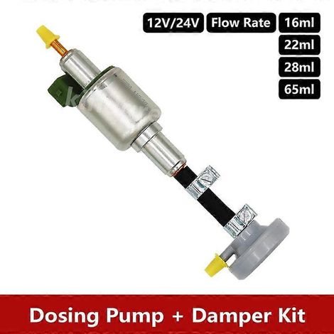 Pompe à fioul avec clapet anti-retour pour chauffage Webasto 1 kW à 8 kW (marque chinoise), 16 ml, 22 ml, 28 ml, 65 ml. Compatible avec les chauffages de stationnement diesel à air Webasto de marque c (1/5)