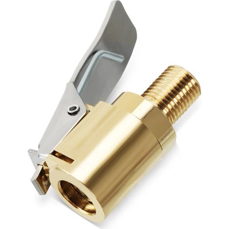 Adaptateur de valve de gonflage de pneu en laiton de 8 mm pour compresseur de voiture-AquaForge