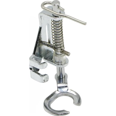 Pied-de-biche métallique à extrémité ouverte pour quilting libre - convient à tous les pieds-de-biche à basse pression des machines à coudre de marques telles que Singer, Brother, Pilot, Orlup, Jamie (1/4)