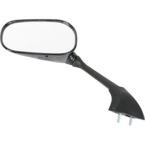 Specchietto retrovisore Emgo 2025/02 per Yamaha YZF R1 '07-'08 sinistro (OEM: 4C8-26280-00-00) in carbonio (design originale) (omologazione)