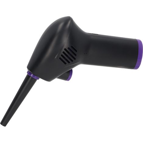 Souffleur d'air électrique puissant 45 000 tr/min, nettoyeur de clavier, rechargeable et portable pour la maison, le bureau, la voiture et l'ordinateur, batterie 15 000 mAh (1/5)