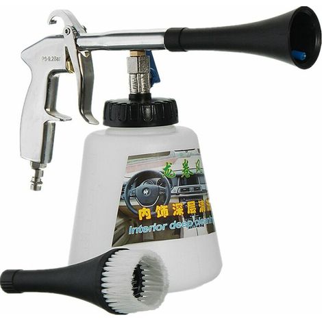 JEOBEST®Pistolet de nettoyage Pistolet de nettoyage pneumatique Pistolet de nettoyage filtre à air comprimé Cache-tuyau supplémentaire (1/6)