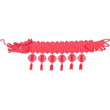 ces Lanterne D corative pour Nouvel an Chinois Suspendre Au (1/5)