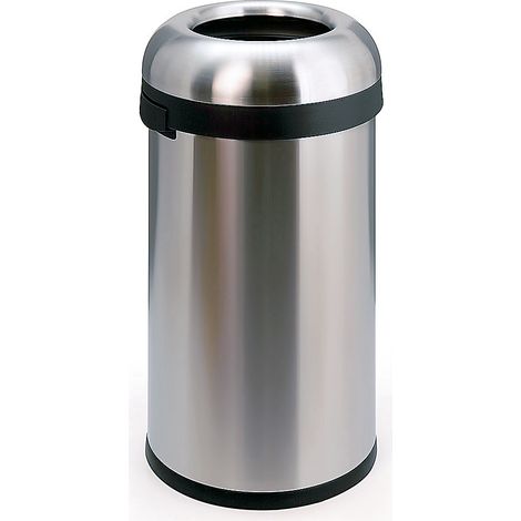 simplehuman, Poubelle ouverte, capacité 60 l, h x Ø 760 x 400 (1/2)