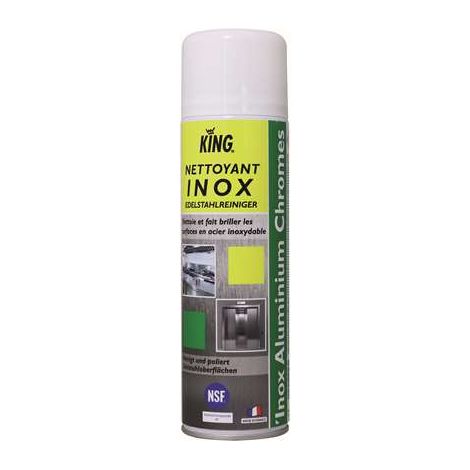 Nettoyant Inox Qualite Alimentaire Aérosol 500 ml - Sico