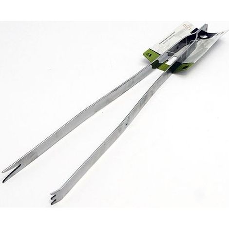 Pinza da barbecue in acciaio inox