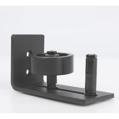 1 Pièces Multifonctionnel Guide de Plancher Bas de Porte de Grange Rouleau Réglable Guide au Sol pour Portes Coulissantes (1/5)