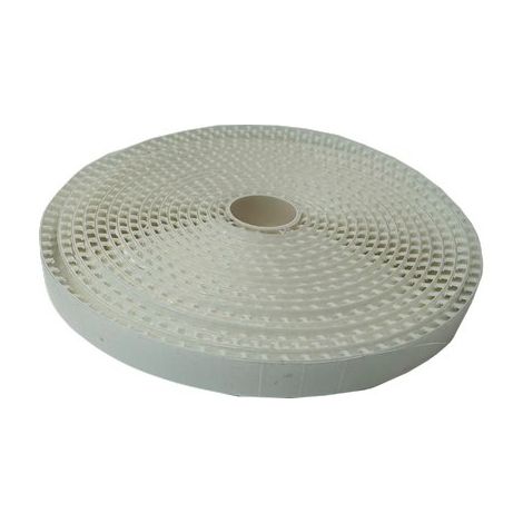 NASTRO AGGRAPPA ZANZARIERA EFFE - ADESIVO BIANCO MM 10 X ML 6,6 X RETE FIBRA E ALL.- 2 pezzi