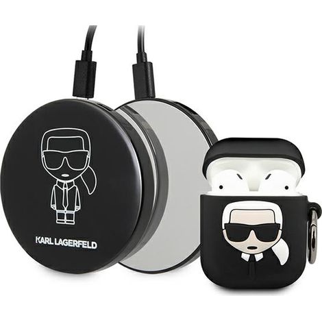 Karl Lagerfeld KLBPPBOA2K AirPods-Hülle + Powerbank Ikonik (1/2)