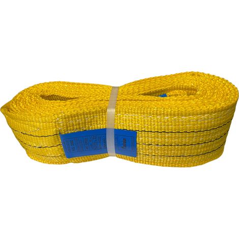 FASCIA DI SOLLEVAMENTO CINGHIA BRAGA BRACA 3mt SINGOLA 3ton DOPPIA 6ton AUSTRALIAN (1/3)