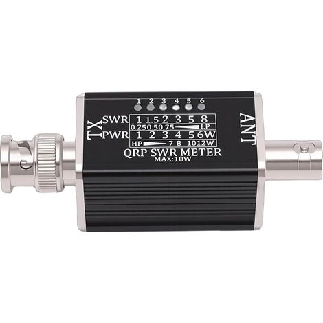 SWR Meter 1-30MHz, 6 LED Indicators (1/5)