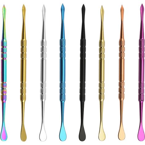 Lot de 6 cuillères à sculpter en acier inoxydable pour sculpture sur cire 11,9 cm (1/5)