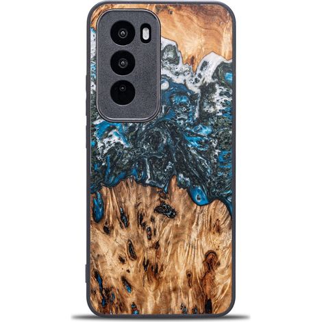 Coque Bewood Unique pour Oppo Reno 12 Pro 5G – Planètes – Terre (1/4)