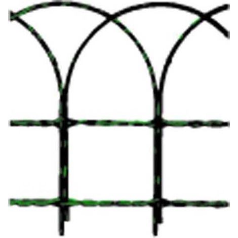 Réseau ornemental en plastique à motif de cheval, vert, 10 mètres, hauteur 60 cm