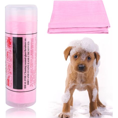 Serviette Pour Chien Et Chat - Absorption Rapide De L Eau - Douceur Confortable - Usage Domestique Et Voyage - 1 Pièce (1/5)