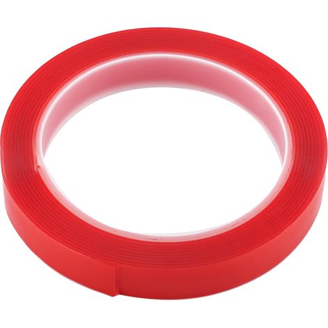 Ruban Adhésif Double Face Acrylique - Transparent Étanche Résistant Chaleur - Pour Verre Et Décoration Intérieure - 15mm De Large (1/5)