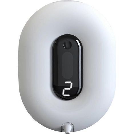 Distributeur de savon pour les mains en forme de U, alimentation automatique par induction, fixation murale, minuterie, accessoires ménagers (1/5)