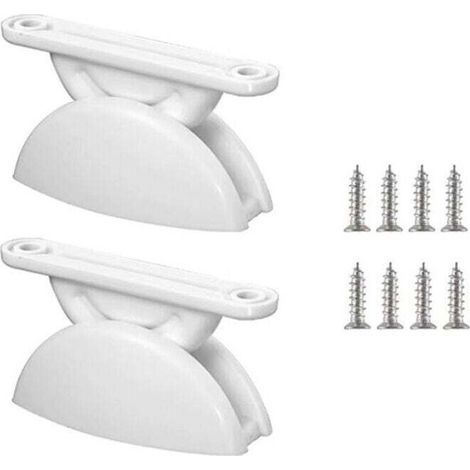 2 Paar Türstopper aus Kunststoff für Wohnwagen, Wohnmobile, Türhalterungen für Wohnwagen, T-förmige Türstopper für Anhänger, Wohnmobile und Boote (1/5)
