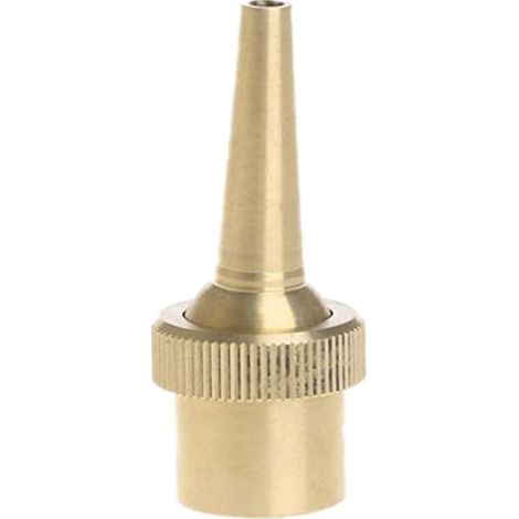 Buses de fontaine en laiton – Buse de jet droit 1/2" (DN15) pour fontaine d\'eau, bassin de jardin et arrosage (1/5)