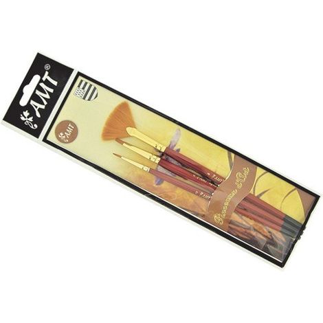 AMT Pochette de 3 pinceaux d'art (PDPB) 0,015 L (1/2)