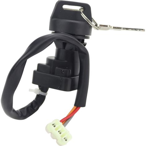 Pièces de moto : verrou d'allumage compatible avec les pièces de quad Arctic Cat 300 3430-040 (1/4)
