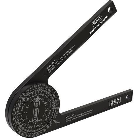 Sealey Aluminium Mitre Saw Protractor SMS7P (1/5)