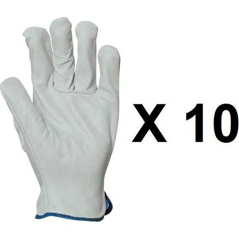paires de gants tout fleur EUROPROTECTION MO2240 Taille: 9 Cuir (1/2)