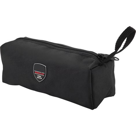 Vielseitige Aufbewahrungstasche für Werkzeug, Werkzeuggürtel, Schraubendreher- und Schraubenschlüsselhalter, tragbare schwarze Tasche (1/5)
