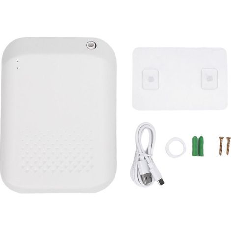 BelleRise - Diffuseur aromatique intelligent Bluetooth – 150 ml blanc – contrôle APP, montage mural, SPA/hôtel (1/5)