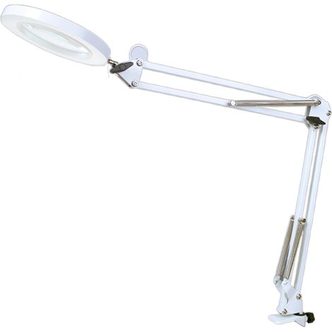 Lampe de bureau LED loupe - 160 W blanc - 10 W (1/5)