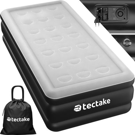 Matelas gonflable avec pompe électrique 200 x 101 44 cm