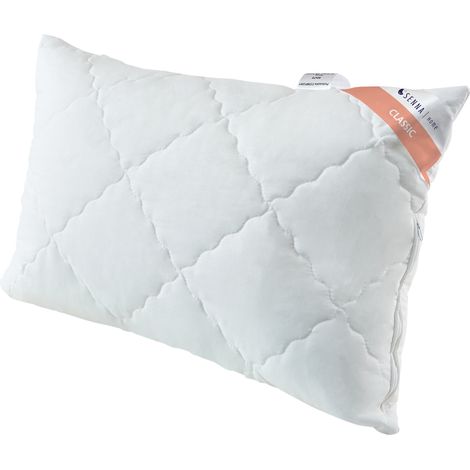 Cuscino 50x60 CLASSIC COMFORT Senna Home Bianco (1/2)