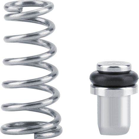 Ensemble de 2 pièces en acier inoxydable pour fût d'étude, robinet à bille, soupape à clapet, pour gaz et liquide, 19/32 (1/5)