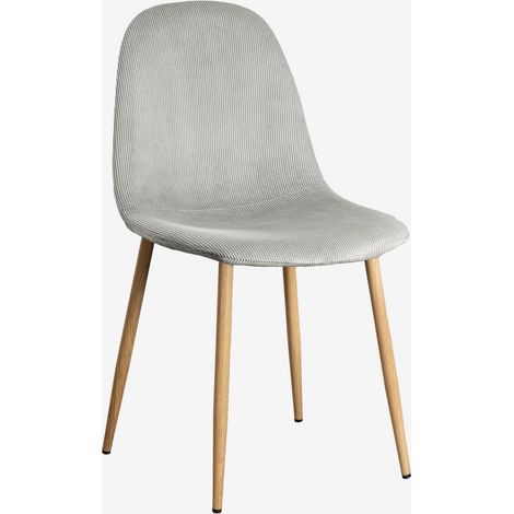 Sedia da pranzo imbottita Glamm SKLUM Legno naturale (1/5)
