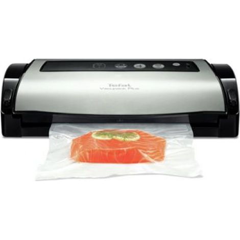 Tefal VT256070 appareil à emballage sous vide Noir, Acier inoxydable