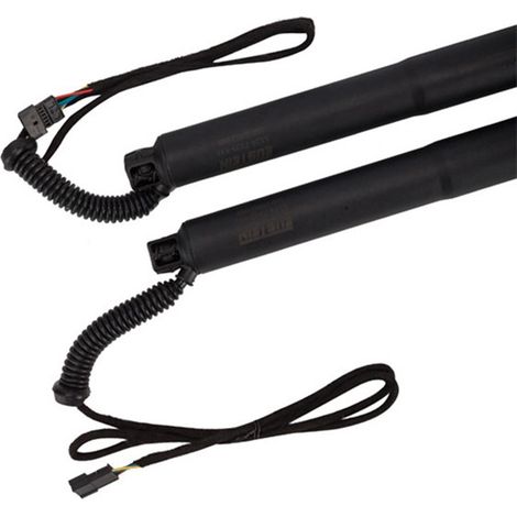 Available in one color only: black. Materials: metal and ABS. Right tailgate strut compatible with BMW.--DTEKGAZ (1/5)