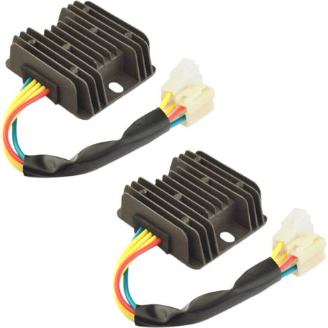 2x 12V Motorrad-Regler-Gleichrichter für Hyosung GT250 GT650 COMet GT250R GT650R GT650S ST7 32800HN9101 32800HN9110