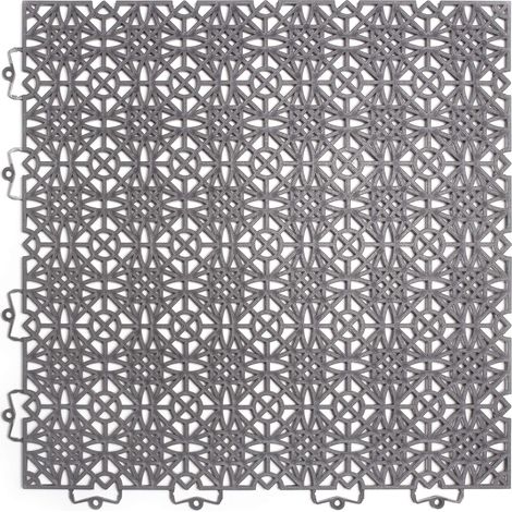 Andiamo Terra sol - Piastrelle per terrazze, Sistema a Scatto, Pannelli in plastica per Esterni, per balconi, terrazze, Rivestimento Esterno per Balcone, Resistente alle intemperie, Pannello Interno (1/5)