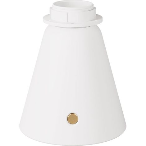 Base per lampada portatile ricaricabile Cabless11 con predisposizione per paralume  Bianco