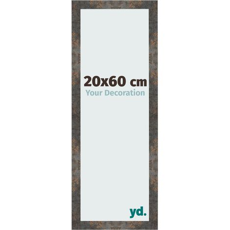 yd. - Cadre photo 20x60 - Metal Oxyde - MDF - Bologna